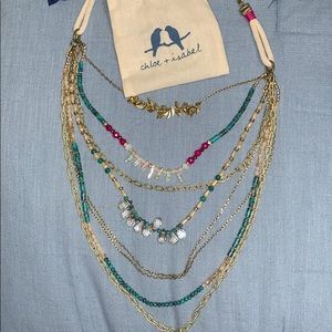 Boho layered Necklace - Chloe & Isabel